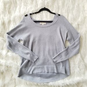 Michael Kors Cut Out Shimmer Sweater